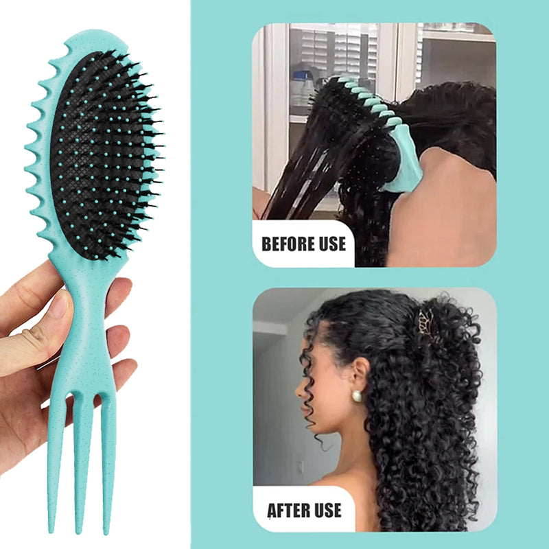 Curl Defining Hair Brush & Comb